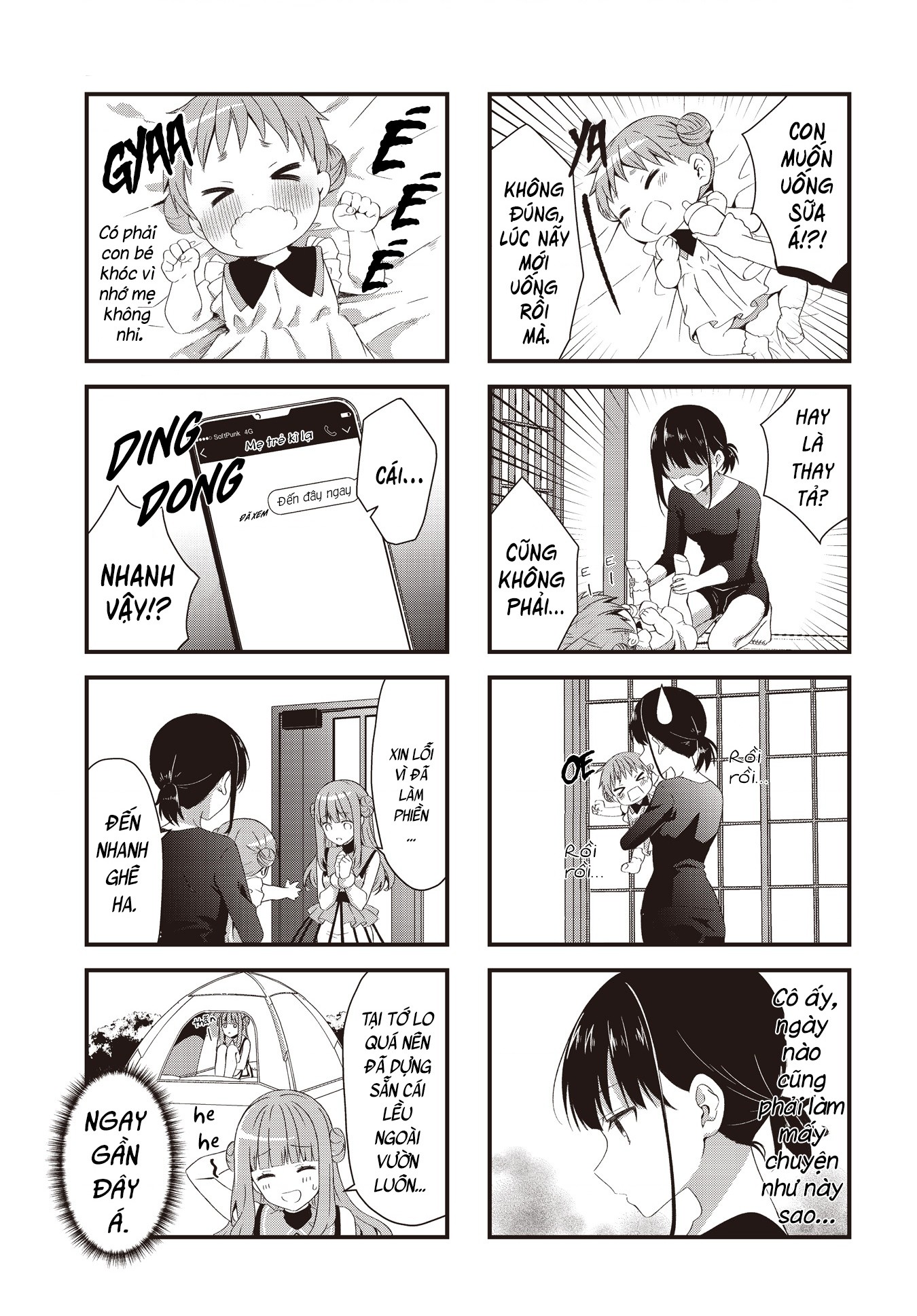 đọc truyện Vợ Và Cô Con Gái Bất Đắc Dĩ Của Tôi  Chương 1 ảnh 10 tại Thiên Thai Truyện