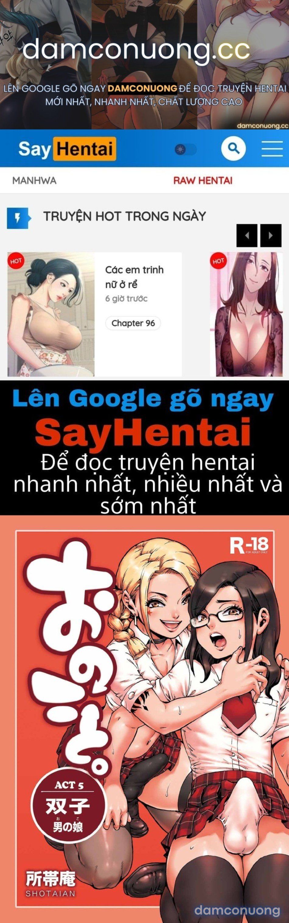 đọc truyện Với Các Cô Gái. Hồi 5_ Cặp Song Sinh Chương 1 ảnh 2 tại Thiên Thai Truyện