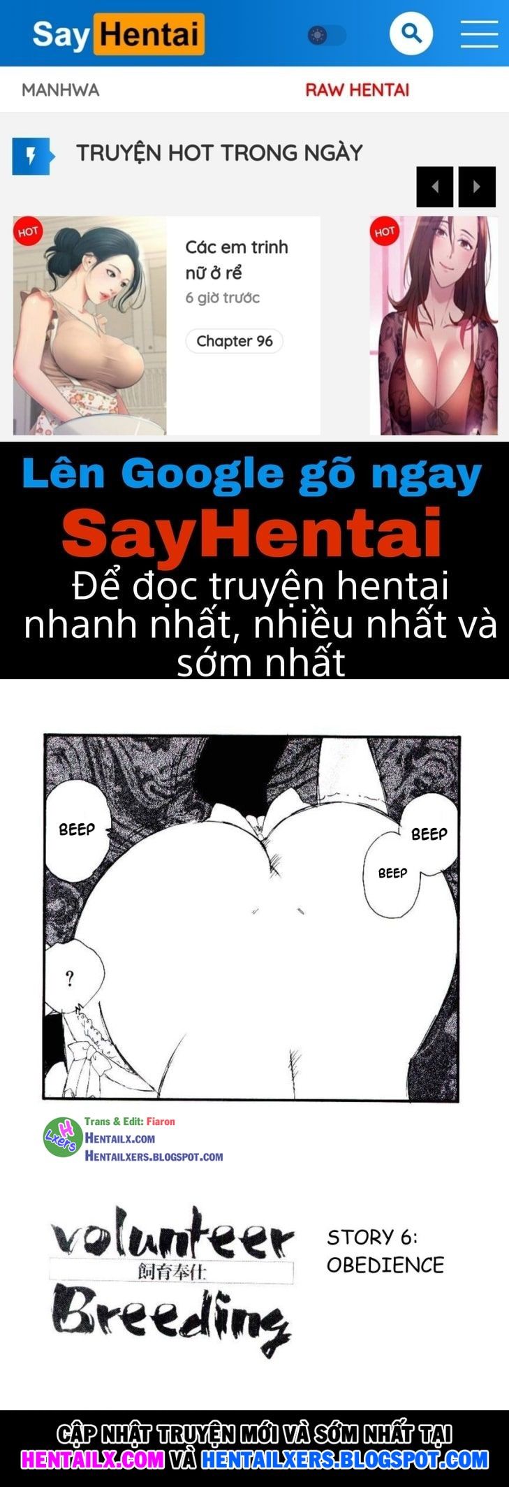 đọc truyện Volunteer Breeding Chương 6 ảnh 1 tại Thiên Thai Truyện