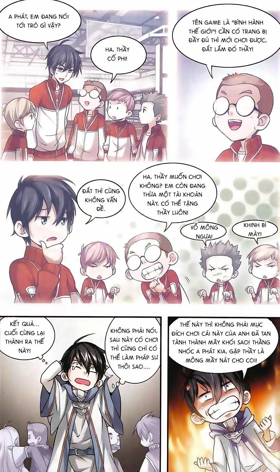 đọc truyện Võng Du Chi Cận Chiến Pháp Sư Chương 1 ảnh 8 tại Thiên Thai Truyện