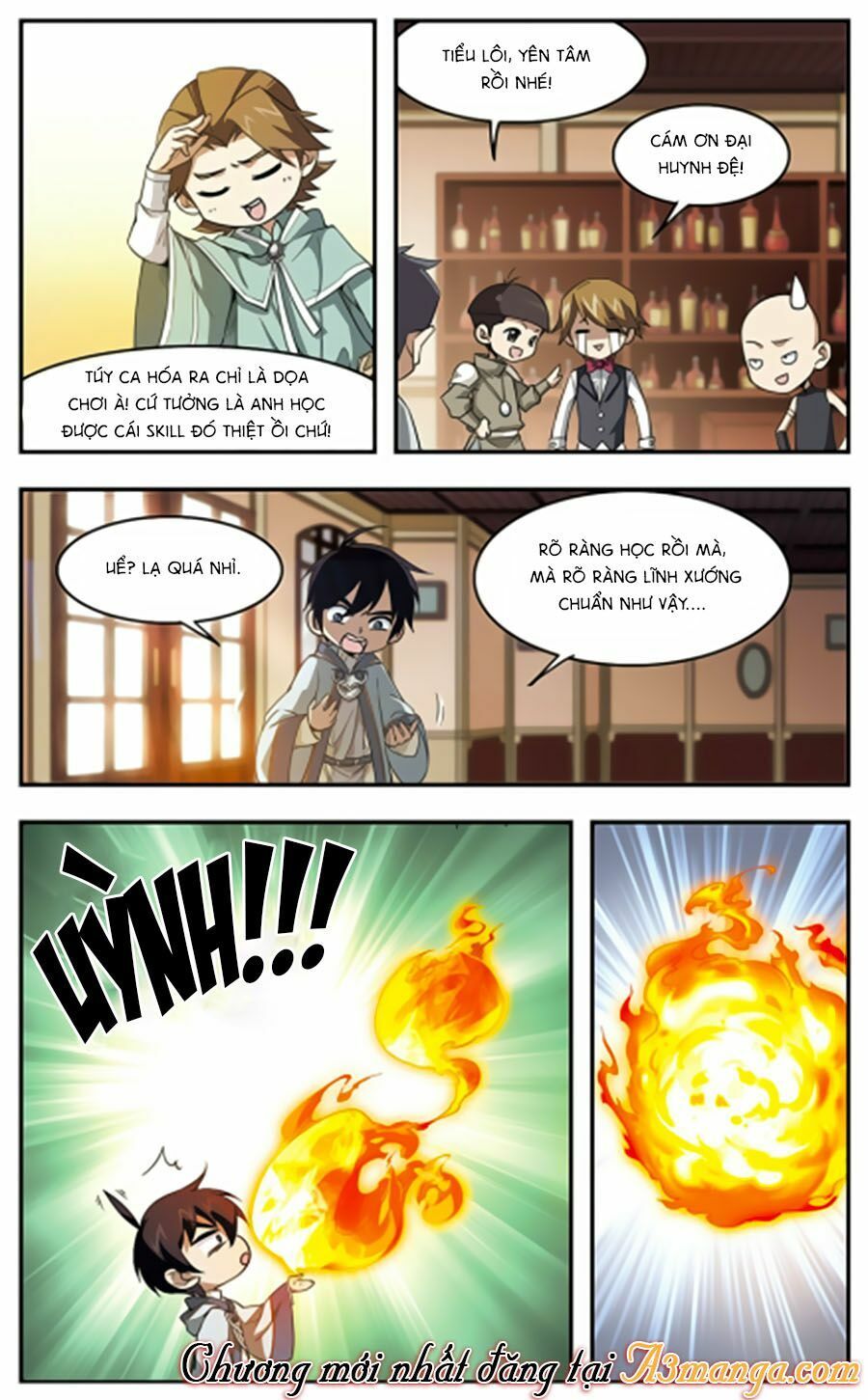 đọc truyện Võng Du Chi Cận Chiến Pháp Sư Chương 13 ảnh 5 tại Thiên Thai Truyện