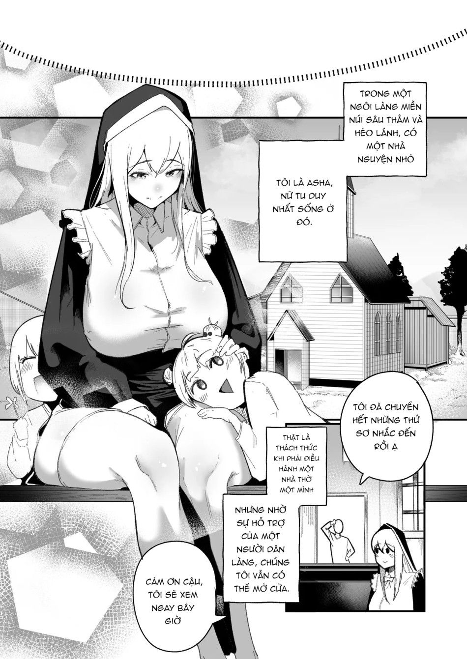 Vòng Lặp Thời Gian Và Tình Dục Và Nữ Tu Chương 1 page 5 - Giả Dược