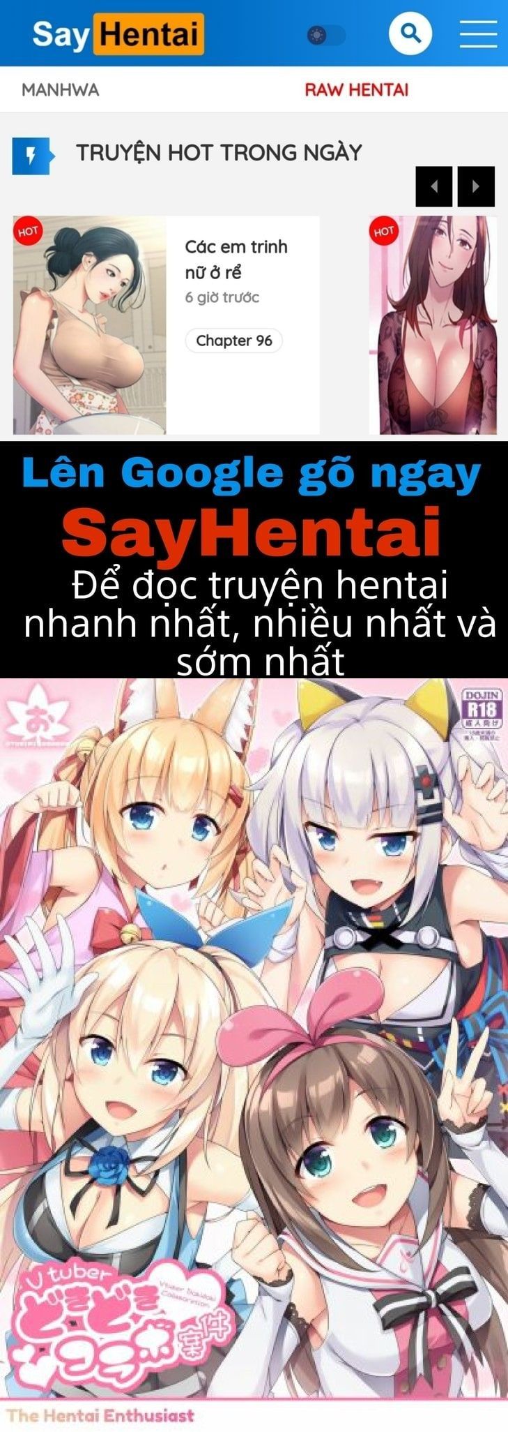 đọc truyện Vtuber Dokidoki Collab Anken Chương 1 ảnh 1 tại Giả Dược