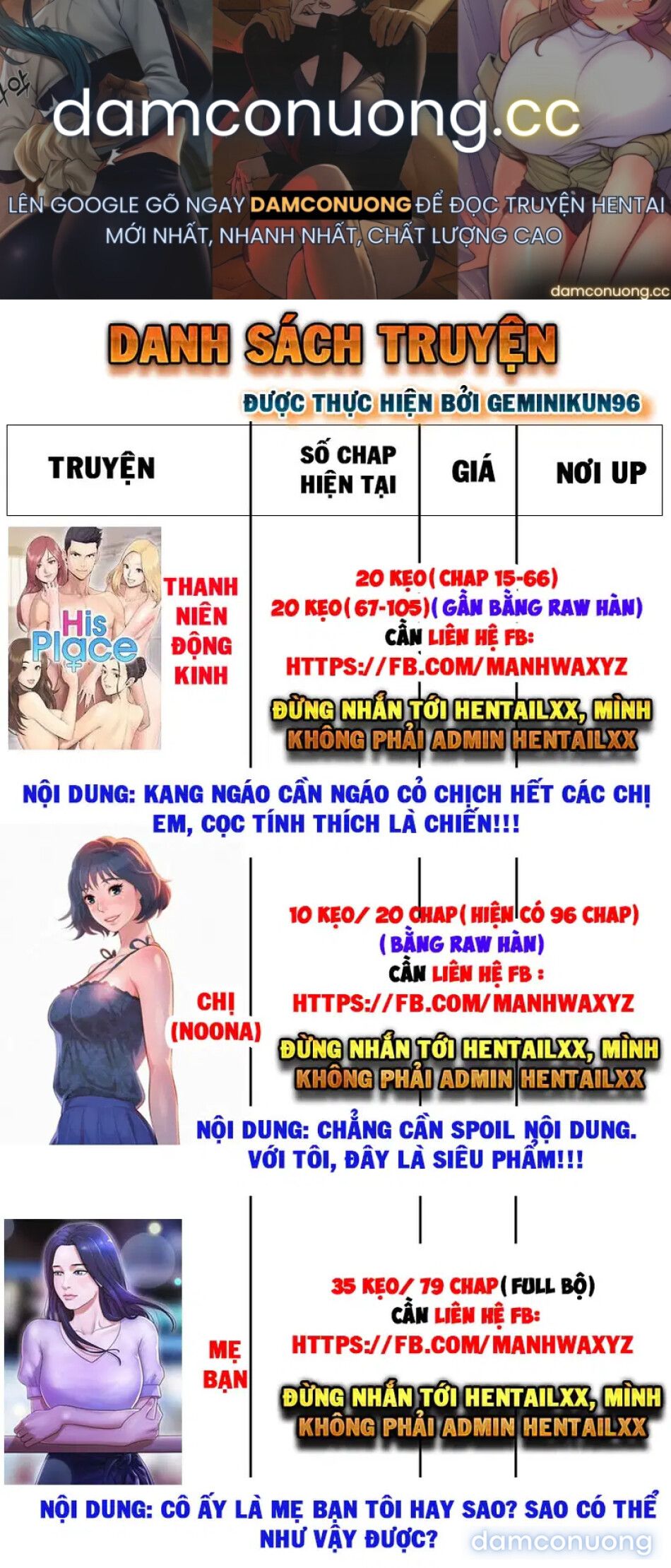 đọc truyện Vú Nuôi Của Tôi Chương 1 ảnh 2 tại Thiên Thai Truyện