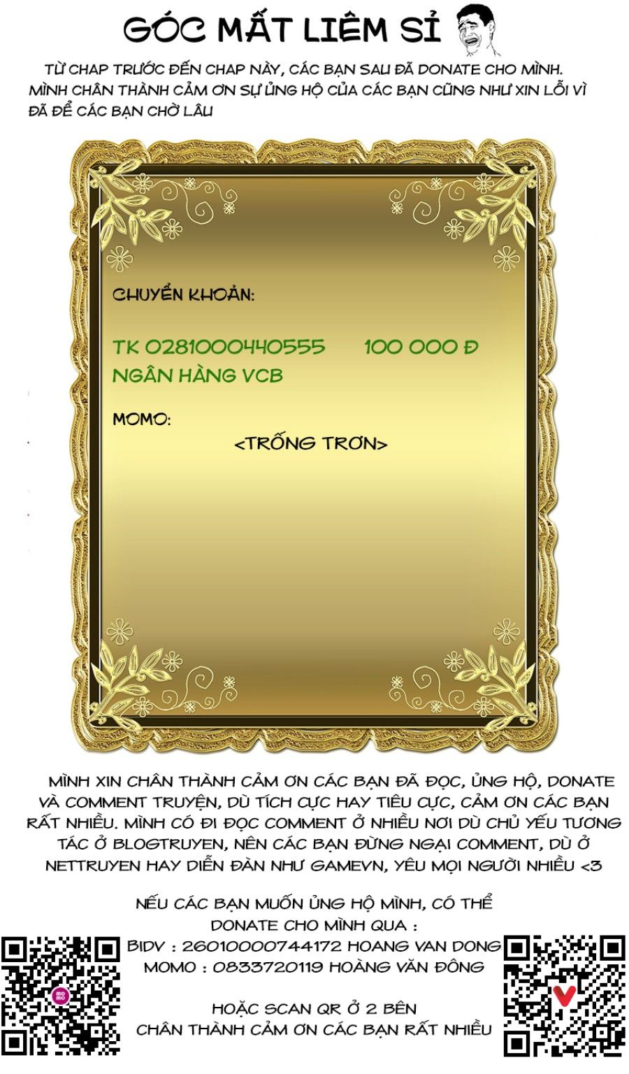 Vườn Hoa Hồng Saga Chương 15.5 page 5 - Giả Dược