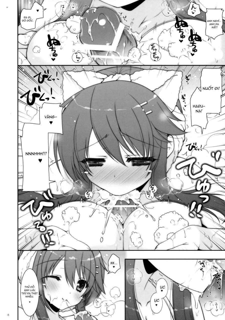 đọc truyện Ware, Haruna To Ofuro Ni Totsunyuu Su!! (kantai Collection -kancolle-) Oneshot ảnh 8 tại Giả Dược