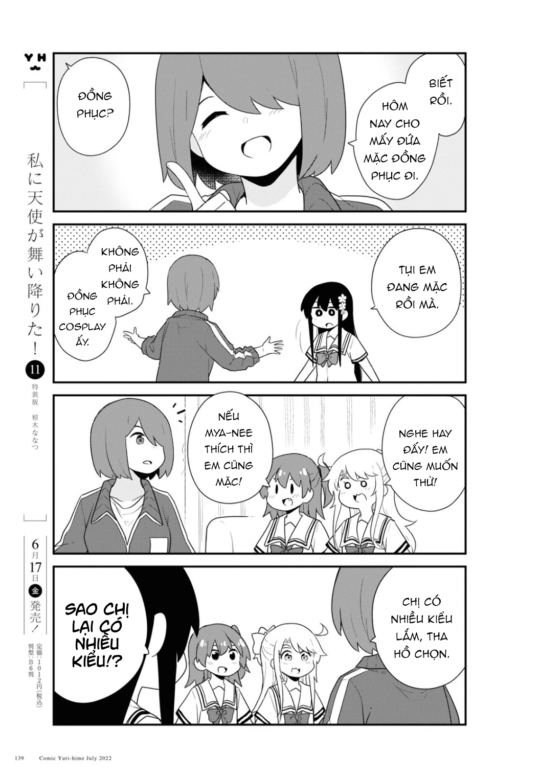 đọc truyện Watashi Ni Tenshi Ga Maiorita! Chương 105 ảnh 6 tại Thiên Thai Truyện