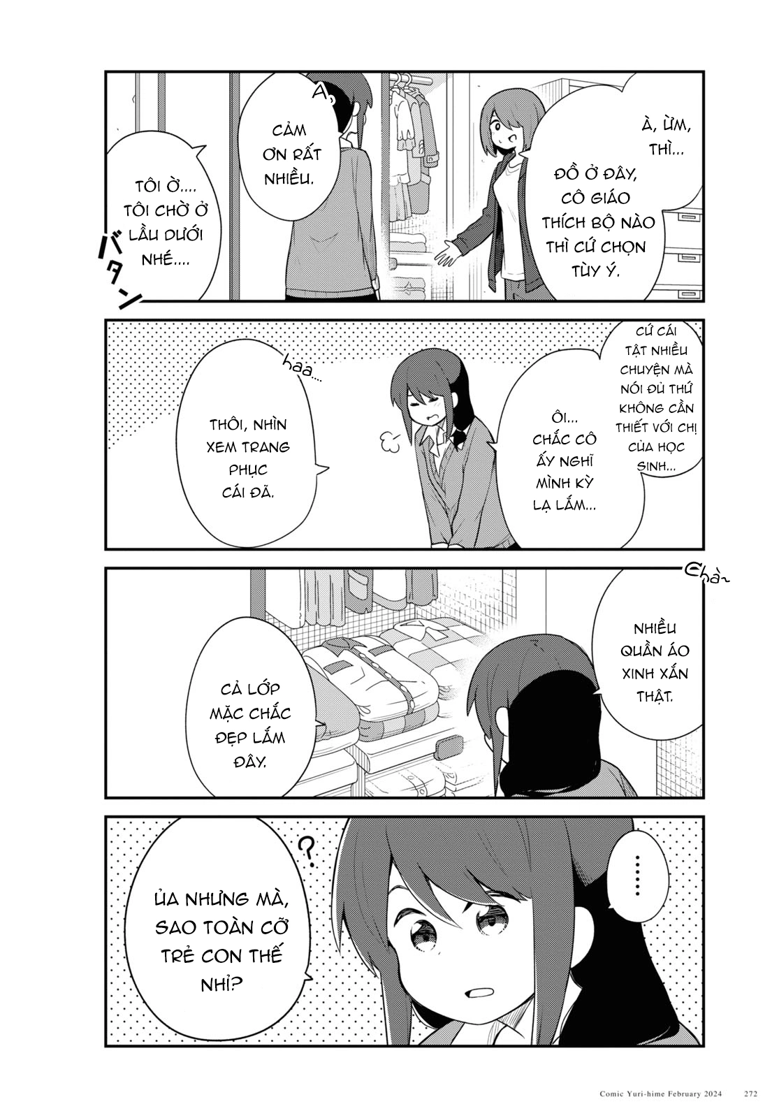 đọc truyện Watashi Ni Tenshi Ga Maiorita! Chương 124 ảnh 11 tại Thiên Thai Truyện