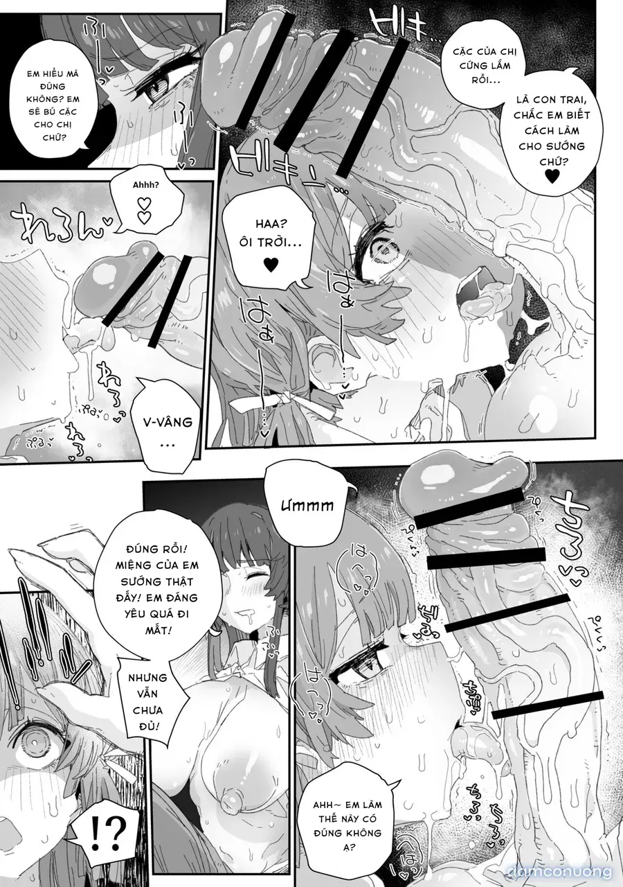 đọc truyện Watashi No Fuuki O Midasun Ja Nai!!! ~ Seiyoku Tsuyo Tsuyo Futanari Fuuki Iinchou Ga Otokonoko De Midarechatta Sono Wake~ ngọt ảnh 12 tại Thiên Thai Truyện