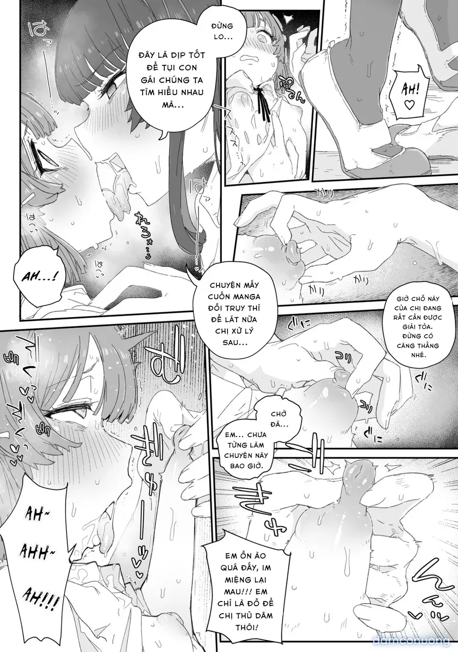 đọc truyện Watashi No Fuuki O Midasun Ja Nai!!! ~ Seiyoku Tsuyo Tsuyo Futanari Fuuki Iinchou Ga Otokonoko De Midarechatta Sono Wake~ ngọt ảnh 7 tại Thiên Thai Truyện