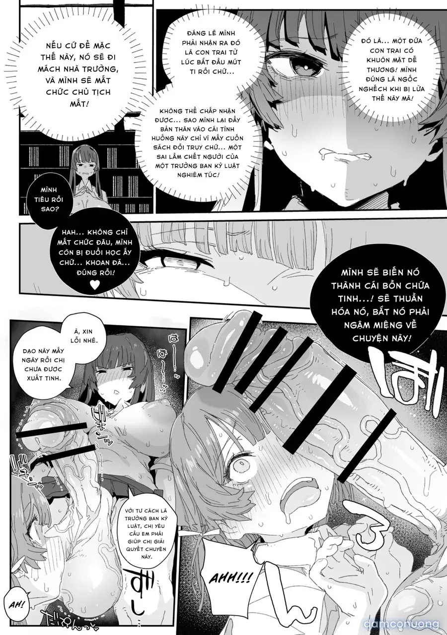 đọc truyện Watashi No Fuuki O Midasun Ja Nai!!! ~ Seiyoku Tsuyo Tsuyo Futanari Fuuki Iinchou Ga Otokonoko De Midarechatta Sono Wake~ ngọt ảnh 11 tại Thiên Thai Truyện
