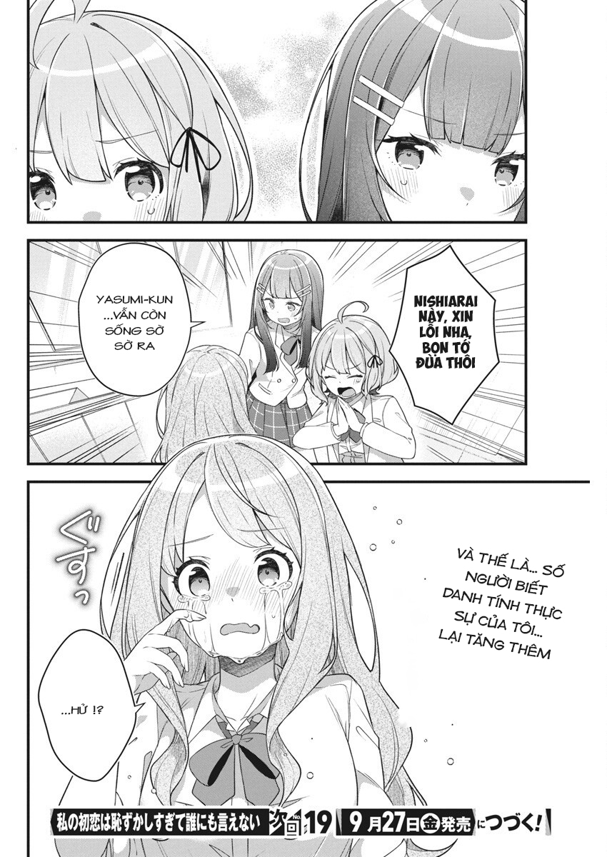 đọc truyện Watashi No Hatsukoi Wa Hazukashisugite Darenimo Ienai Chương 10 ảnh 22 tại Thiên Thai Truyện