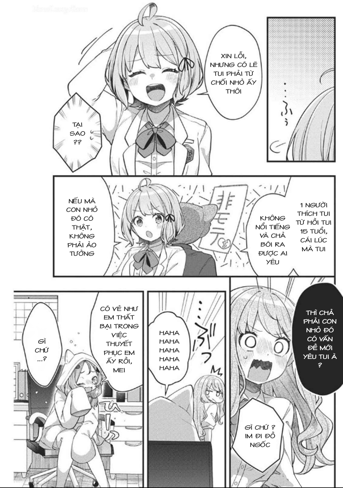 đọc truyện Watashi No Hatsukoi Wa Hazukashisugite Darenimo Ienai Chương 11 ảnh 16 tại Thiên Thai Truyện