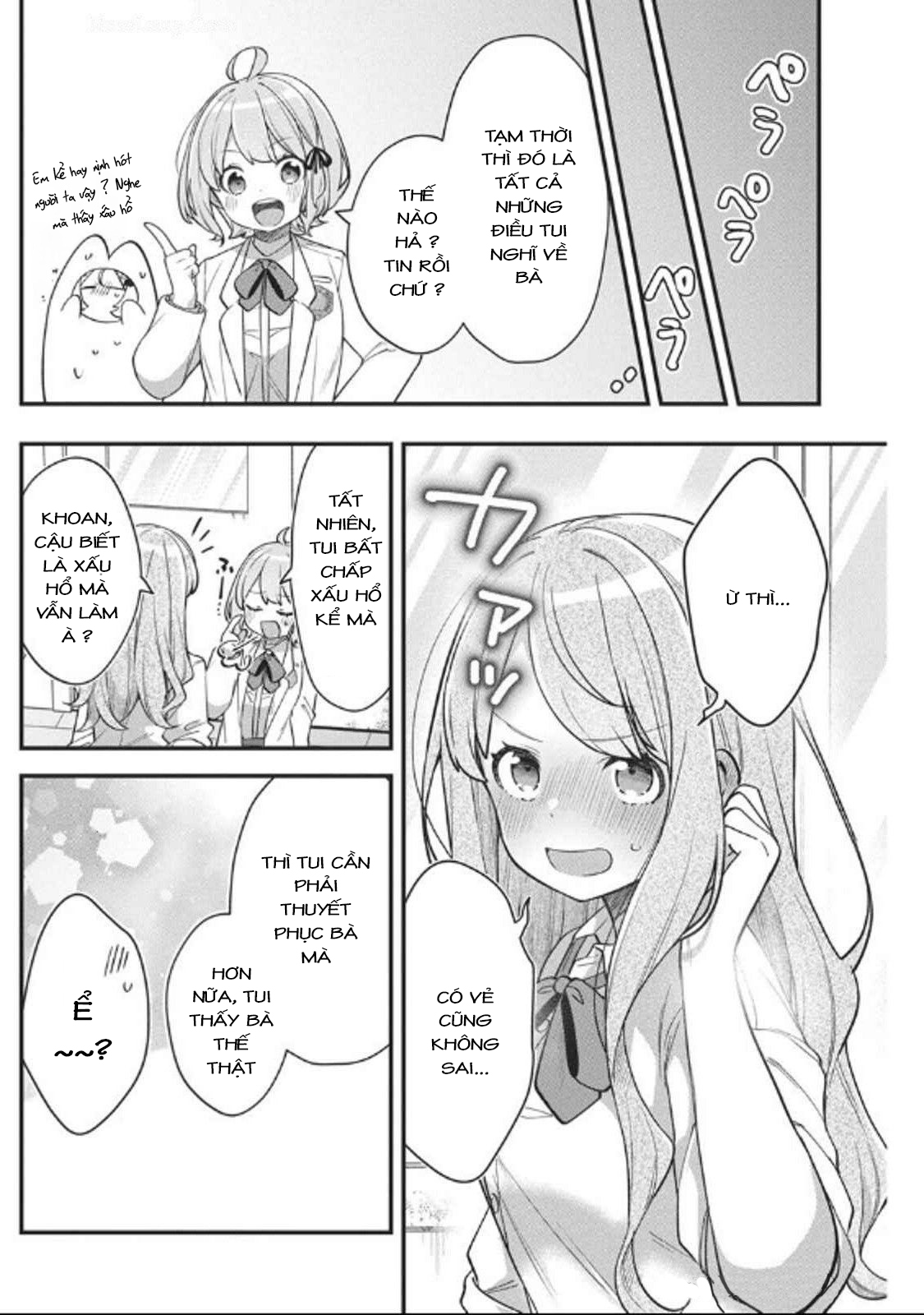 đọc truyện Watashi No Hatsukoi Wa Hazukashisugite Darenimo Ienai Chương 11 ảnh 9 tại Thiên Thai Truyện