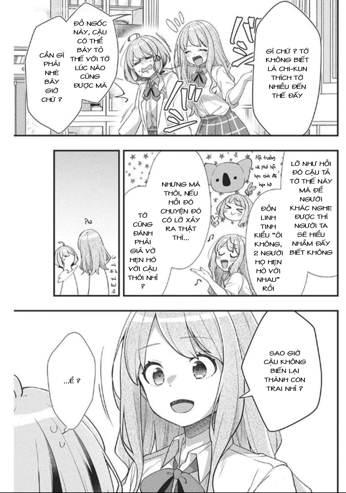 đọc truyện Watashi No Hatsukoi Wa Hazukashisugite Darenimo Ienai Chương 11 ảnh 10 tại Thiên Thai Truyện