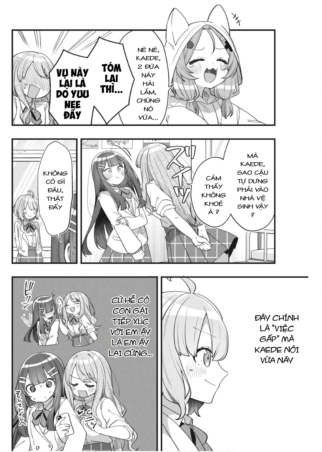 đọc truyện Watashi No Hatsukoi Wa Hazukashisugite Darenimo Ienai Chương 12 ảnh 5 tại Thiên Thai Truyện