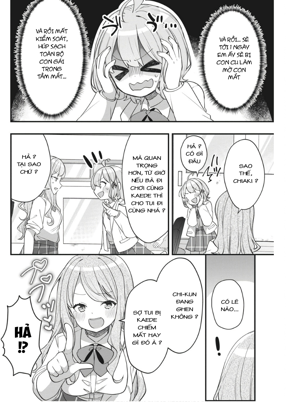 đọc truyện Watashi No Hatsukoi Wa Hazukashisugite Darenimo Ienai Chương 12 ảnh 7 tại Thiên Thai Truyện