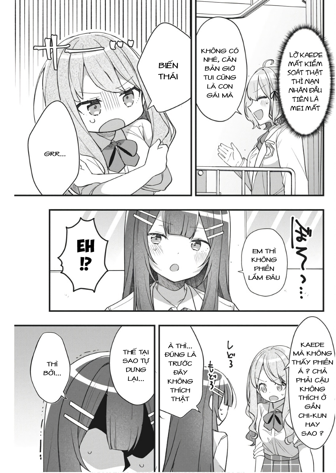 đọc truyện Watashi No Hatsukoi Wa Hazukashisugite Darenimo Ienai Chương 12 ảnh 8 tại Thiên Thai Truyện