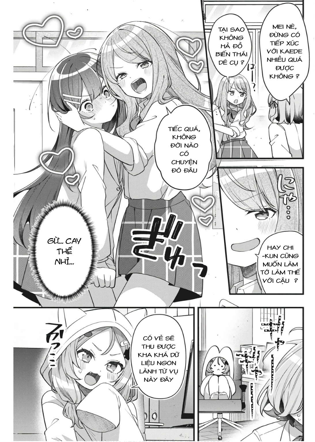 đọc truyện Watashi No Hatsukoi Wa Hazukashisugite Darenimo Ienai Chương 12 ảnh 10 tại Thiên Thai Truyện