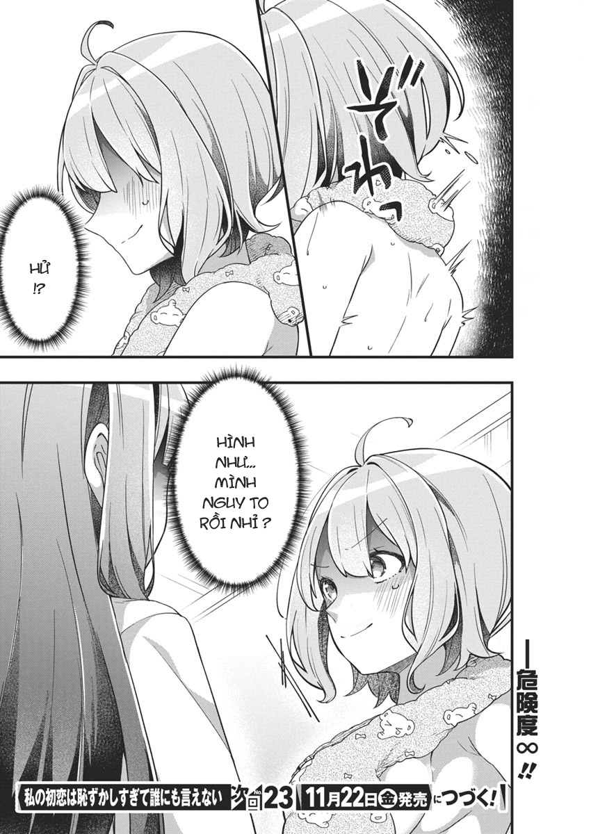 đọc truyện Watashi No Hatsukoi Wa Hazukashisugite Darenimo Ienai Chương 13 ảnh 21 tại Thiên Thai Truyện
