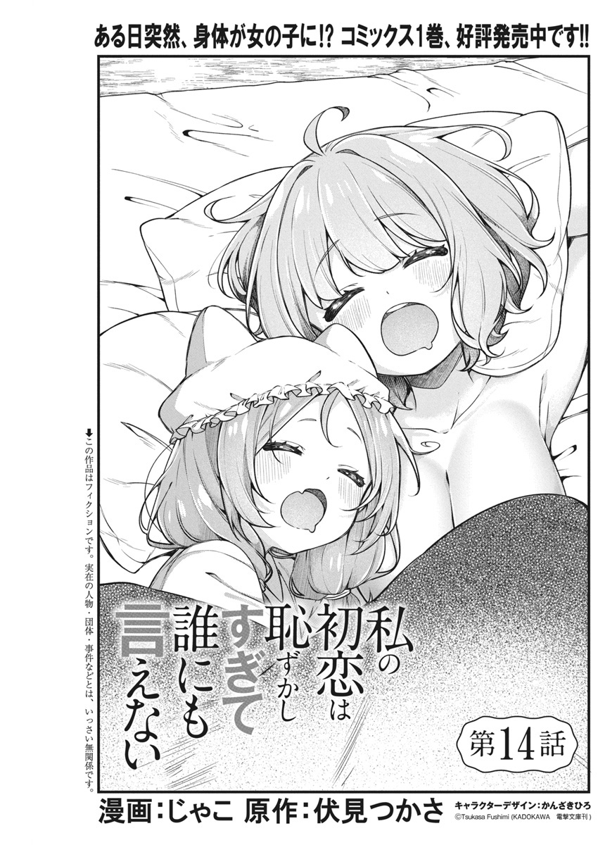 đọc truyện Watashi No Hatsukoi Wa Hazukashisugite Darenimo Ienai Chương 15 ảnh 2 tại Thiên Thai Truyện