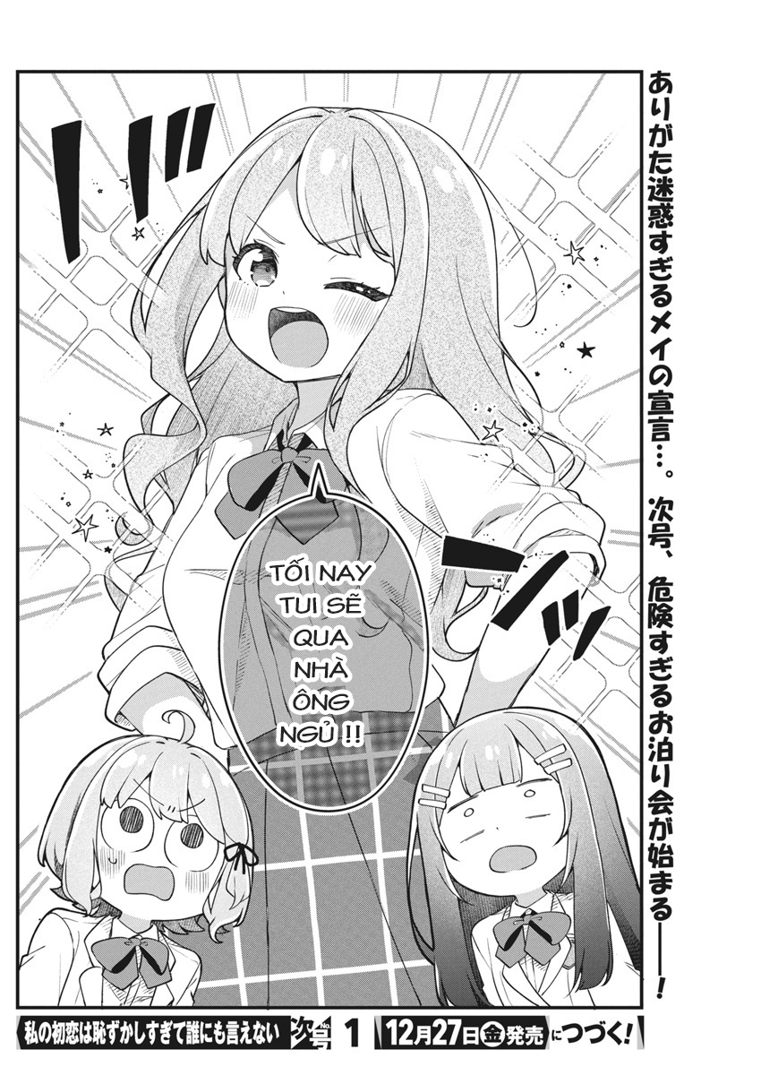 đọc truyện Watashi No Hatsukoi Wa Hazukashisugite Darenimo Ienai Chương 15 ảnh 21 tại Thiên Thai Truyện