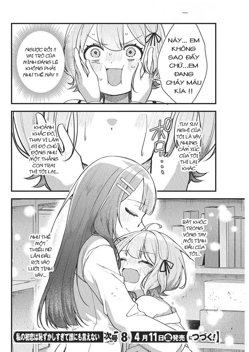 đọc truyện Watashi No Hatsukoi Wa Hazukashisugite Darenimo Ienai Chương 20 ảnh 16 tại Thiên Thai Truyện