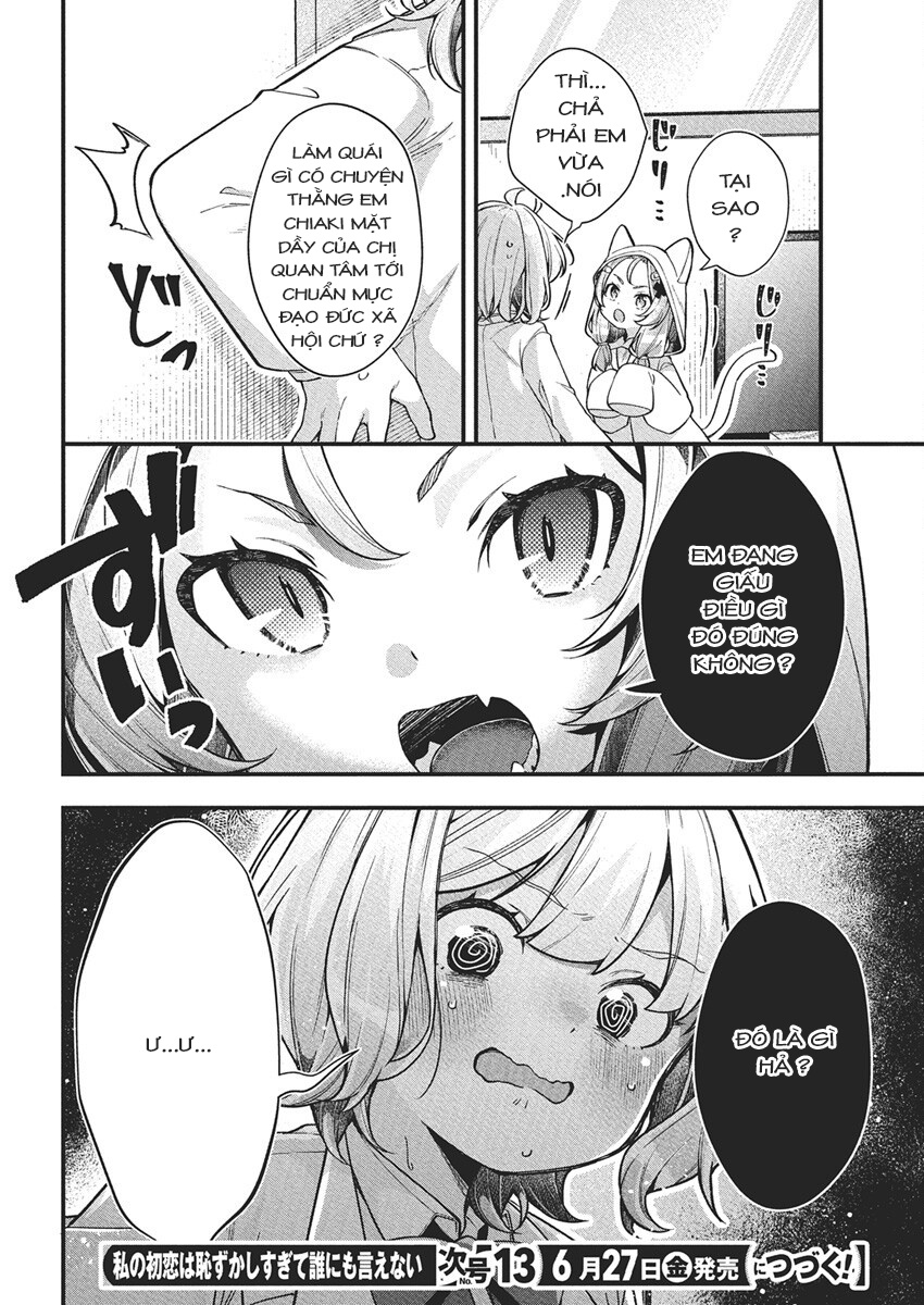 đọc truyện Watashi No Hatsukoi Wa Hazukashisugite Darenimo Ienai Chương 23 ảnh 21 tại Thiên Thai Truyện