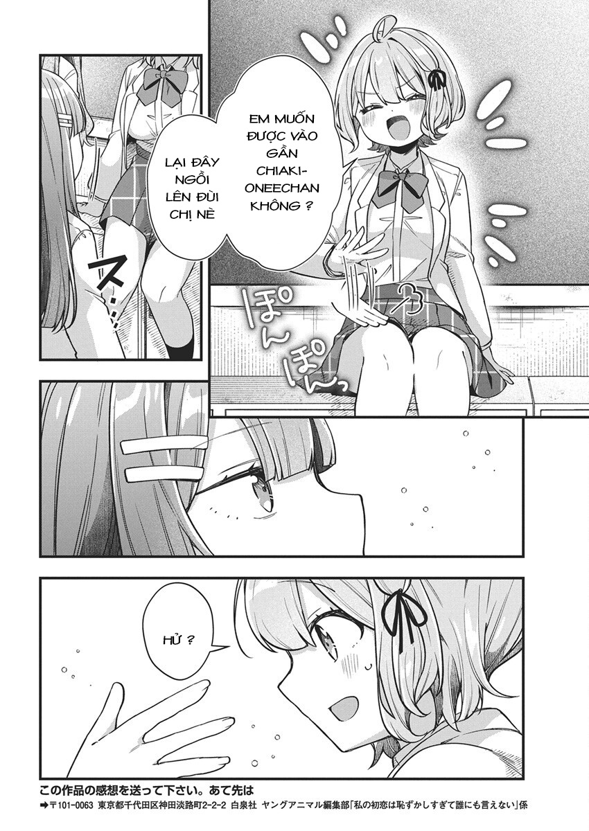 đọc truyện Watashi No Hatsukoi Wa Hazukashisugite Darenimo Ienai Chương 24 ảnh 19 tại Thiên Thai Truyện