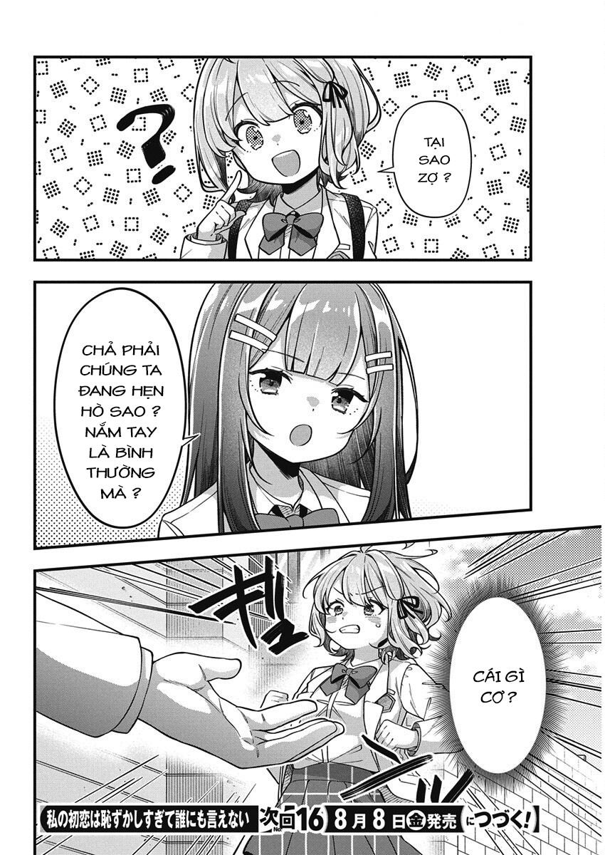 đọc truyện Watashi No Hatsukoi Wa Hazukashisugite Darenimo Ienai Chương 25 ảnh 21 tại Thiên Thai Truyện