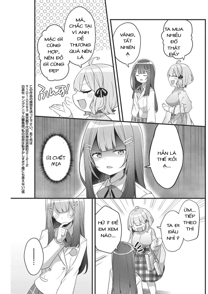 đọc truyện Watashi No Hatsukoi Wa Hazukashisugite Darenimo Ienai Chương 6 ảnh 17 tại Thiên Thai Truyện