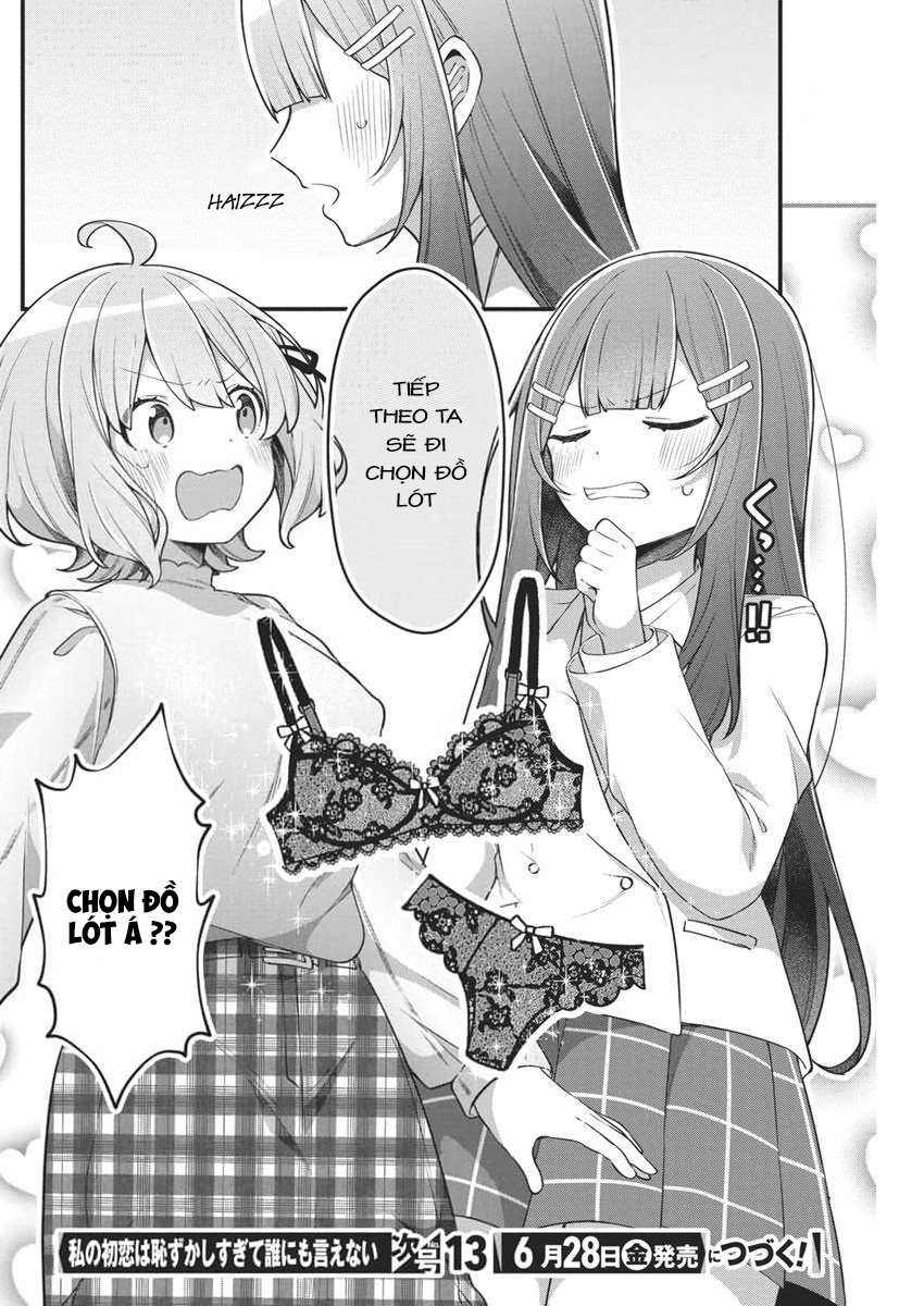 đọc truyện Watashi No Hatsukoi Wa Hazukashisugite Darenimo Ienai Chương 6 ảnh 18 tại Thiên Thai Truyện