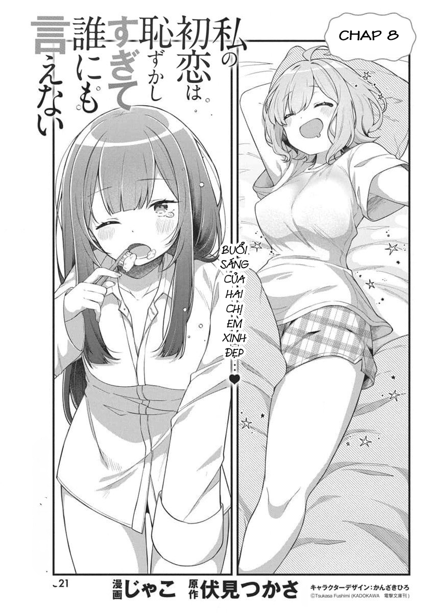 đọc truyện Watashi No Hatsukoi Wa Hazukashisugite Darenimo Ienai Chương 9 ảnh 2 tại Thiên Thai Truyện