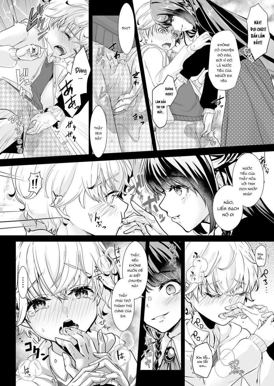 đọc truyện Watashi No Kawaii Omorashi Sensei Chương 0 ảnh 8 tại Giả Dược