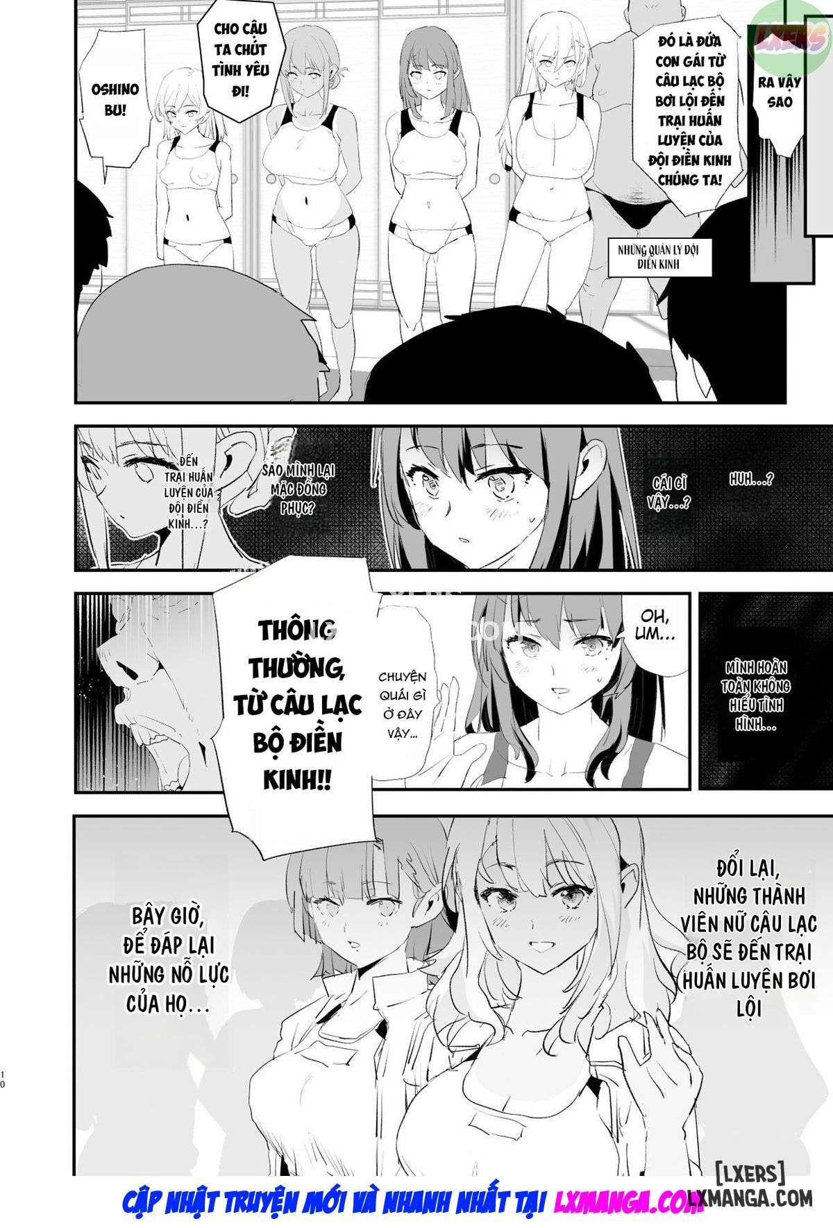 đọc truyện Watashi-tachi No Onaho Koukan Gasshuku Ichinichime To Futsukame! Chương 1 ảnh 14 tại Thiên Thai Truyện