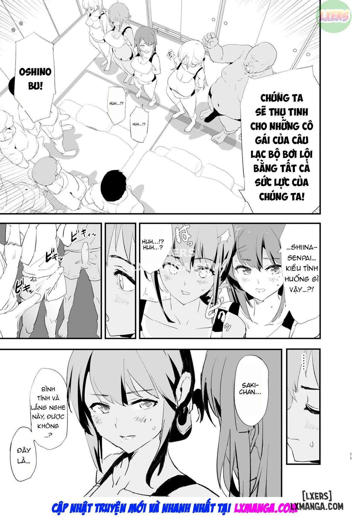 đọc truyện Watashi-tachi No Onaho Koukan Gasshuku Ichinichime To Futsukame! Chương 1 ảnh 15 tại Thiên Thai Truyện