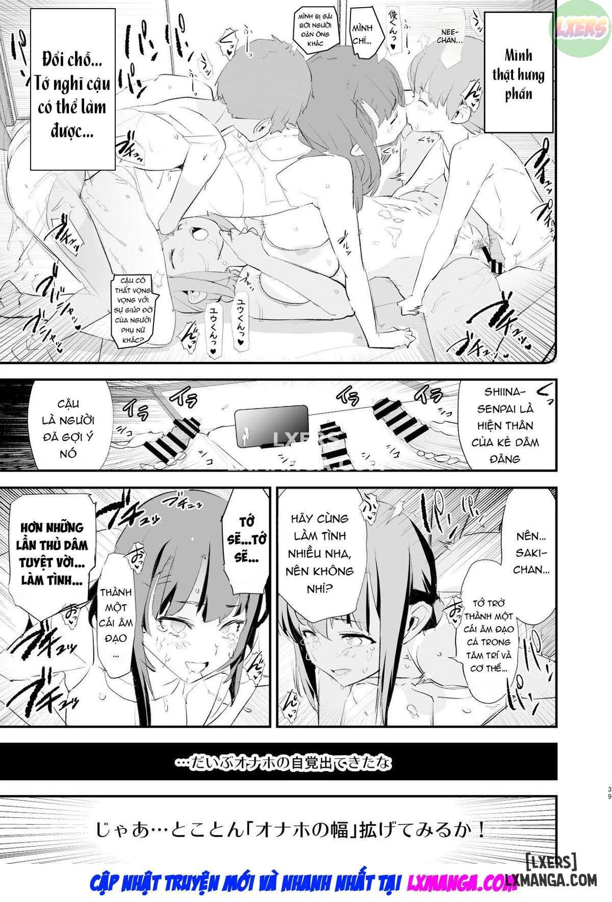 đọc truyện Watashi-tachi No Onaho Koukan Gasshuku Ichinichime To Futsukame! Chương 1 ảnh 43 tại Thiên Thai Truyện