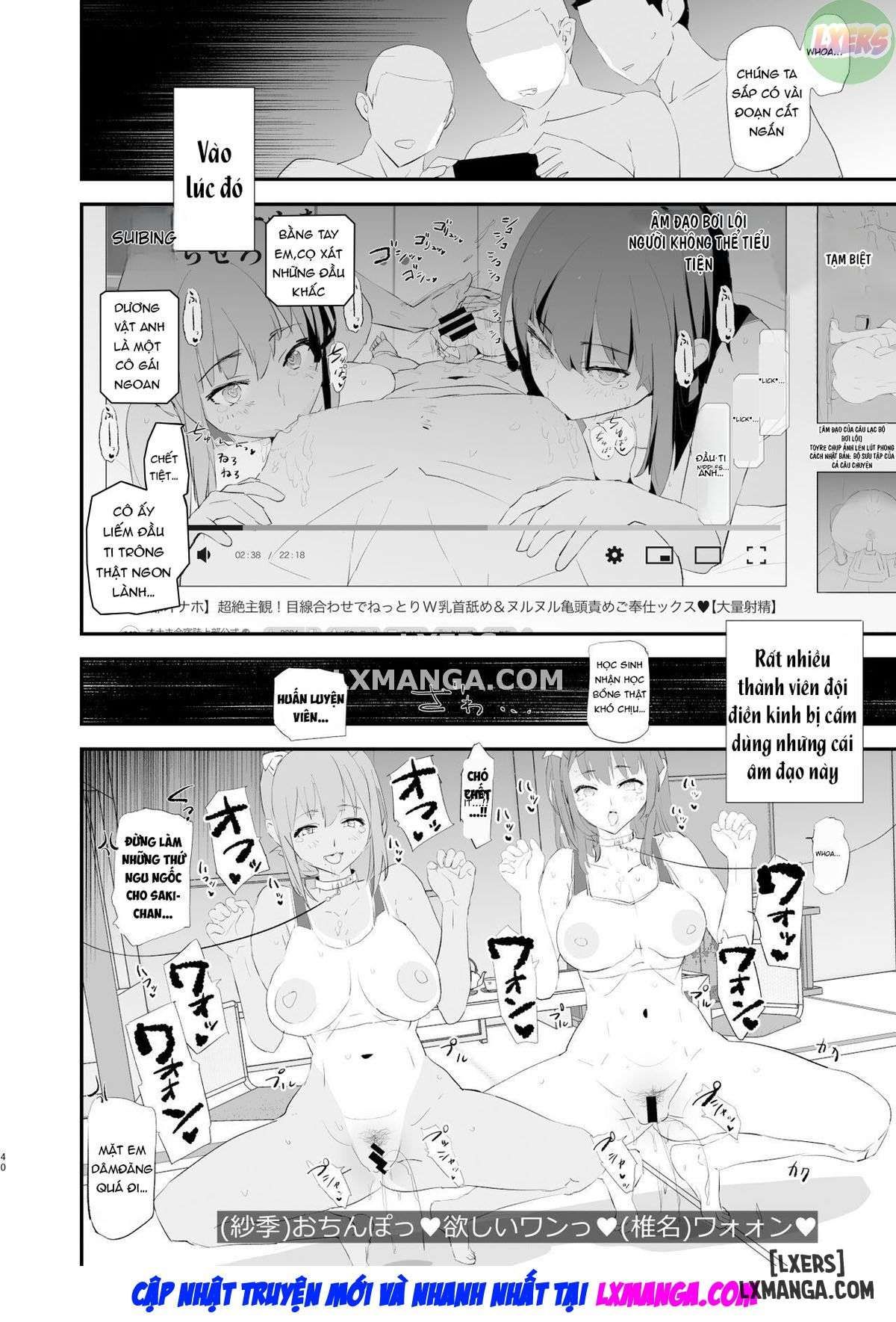 đọc truyện Watashi-tachi No Onaho Koukan Gasshuku Ichinichime To Futsukame! Chương 1 ảnh 44 tại Thiên Thai Truyện