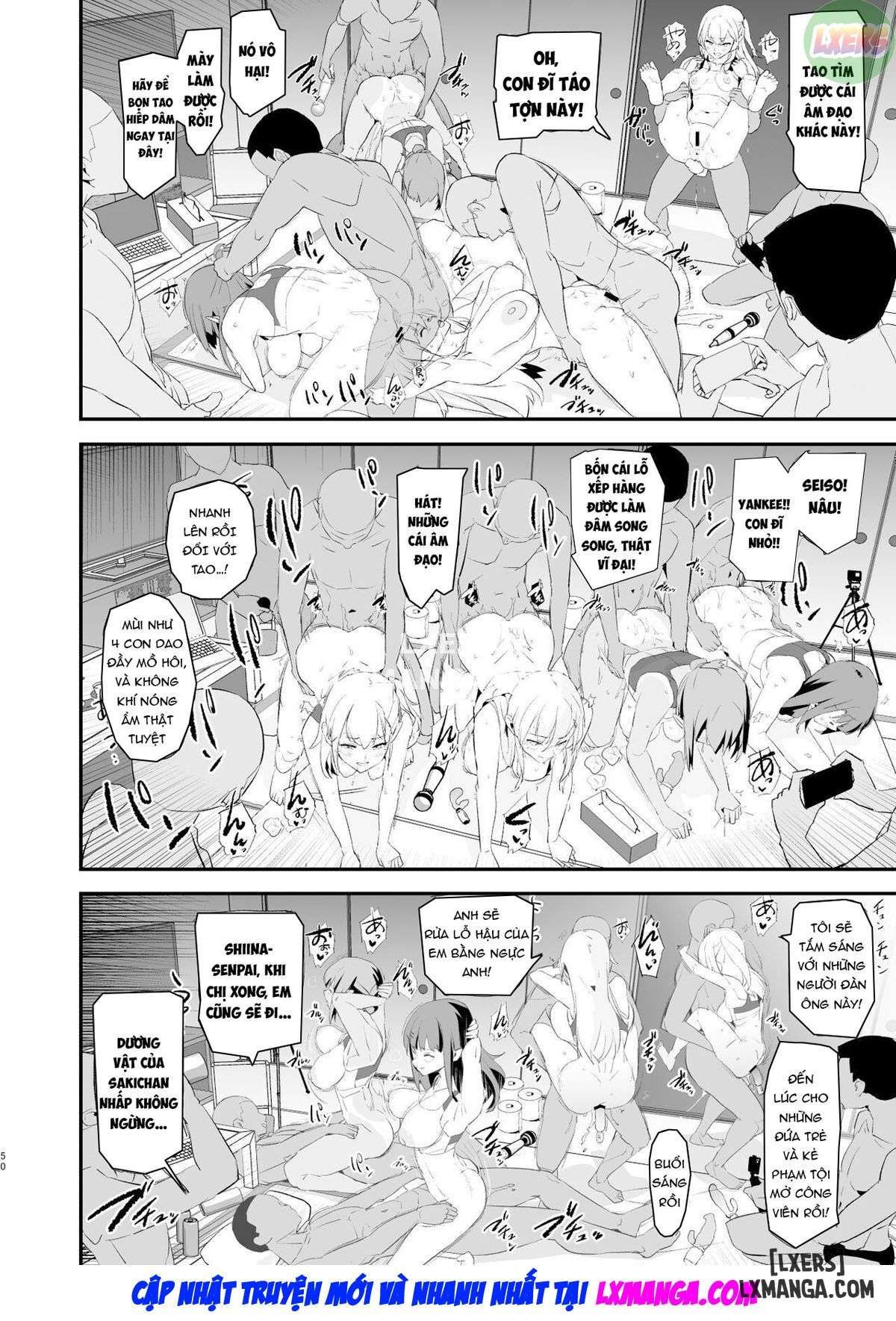 đọc truyện Watashi-tachi No Onaho Koukan Gasshuku Ichinichime To Futsukame! Chương 1 ảnh 54 tại Thiên Thai Truyện