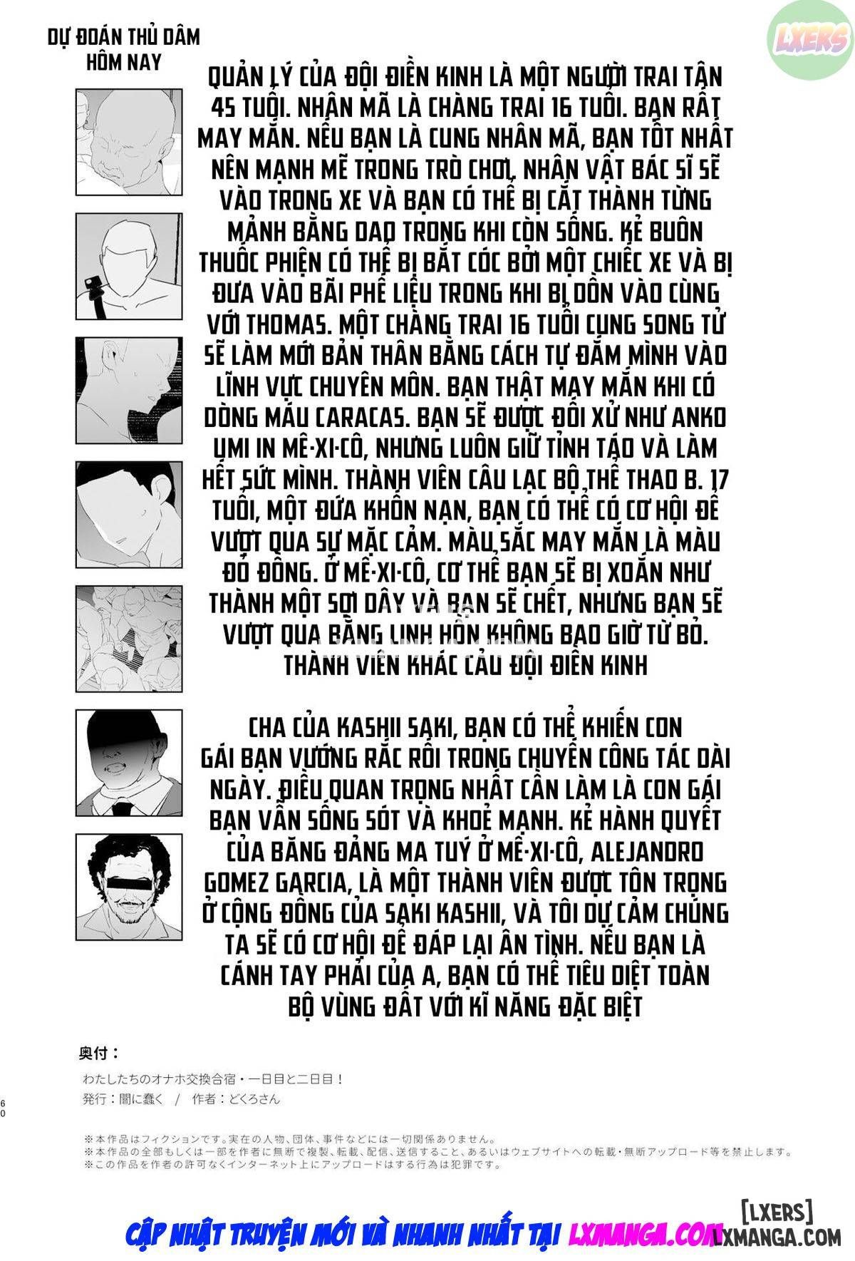 đọc truyện Watashi-tachi No Onaho Koukan Gasshuku Ichinichime To Futsukame! Chương 1 ảnh 64 tại Thiên Thai Truyện