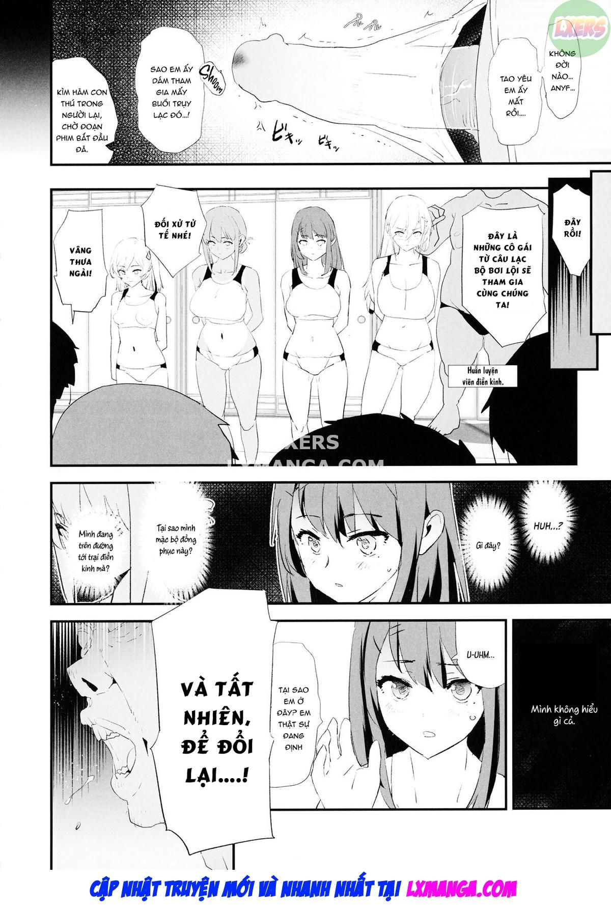 đọc truyện Watashi-tachi No Onaho Koukan Gasshuku Ichinichime Oneshot ảnh 6 tại Giả Dược