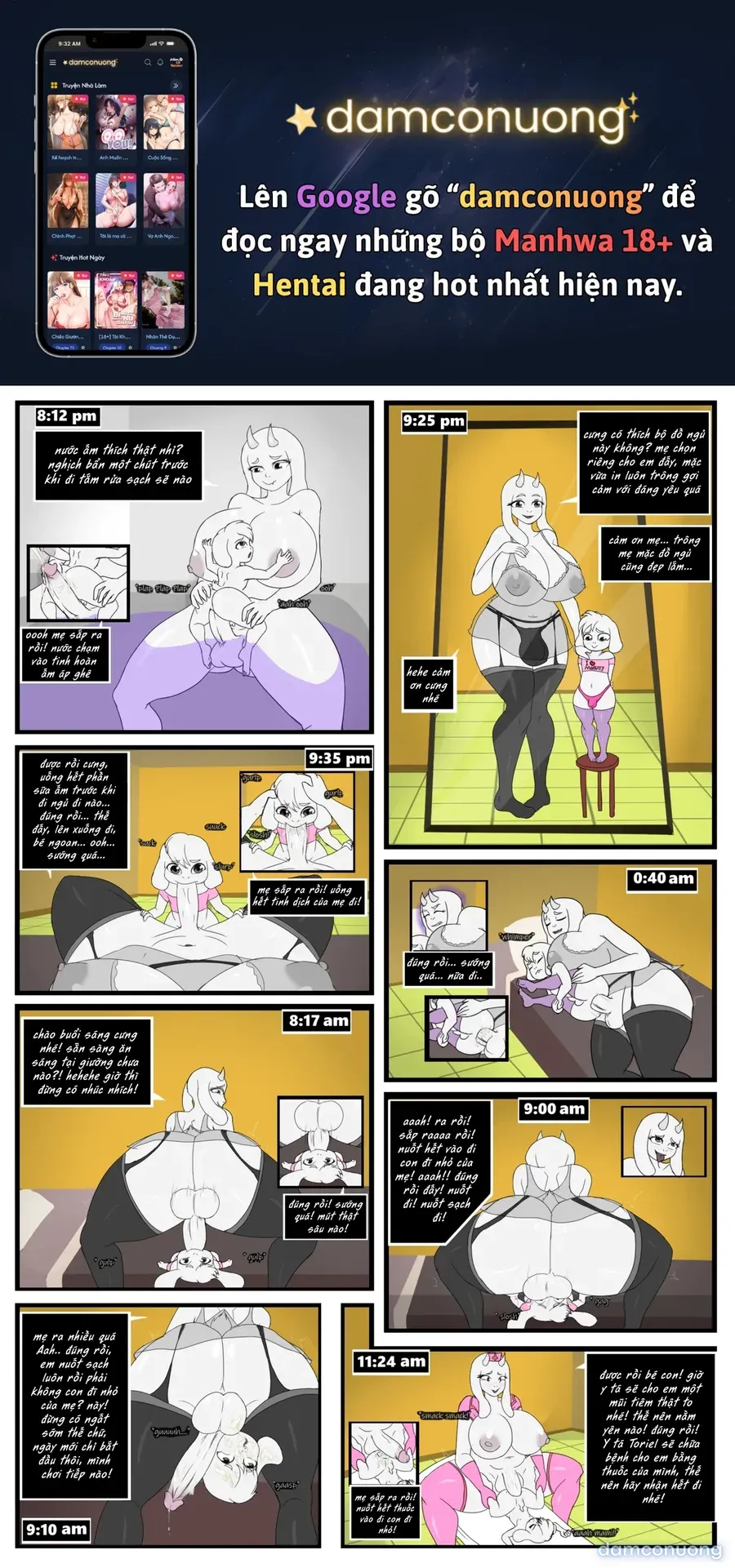 đọc truyện Weekend With Mommy (undertale) ngọt ảnh 2 tại Thiên Thai Truyện