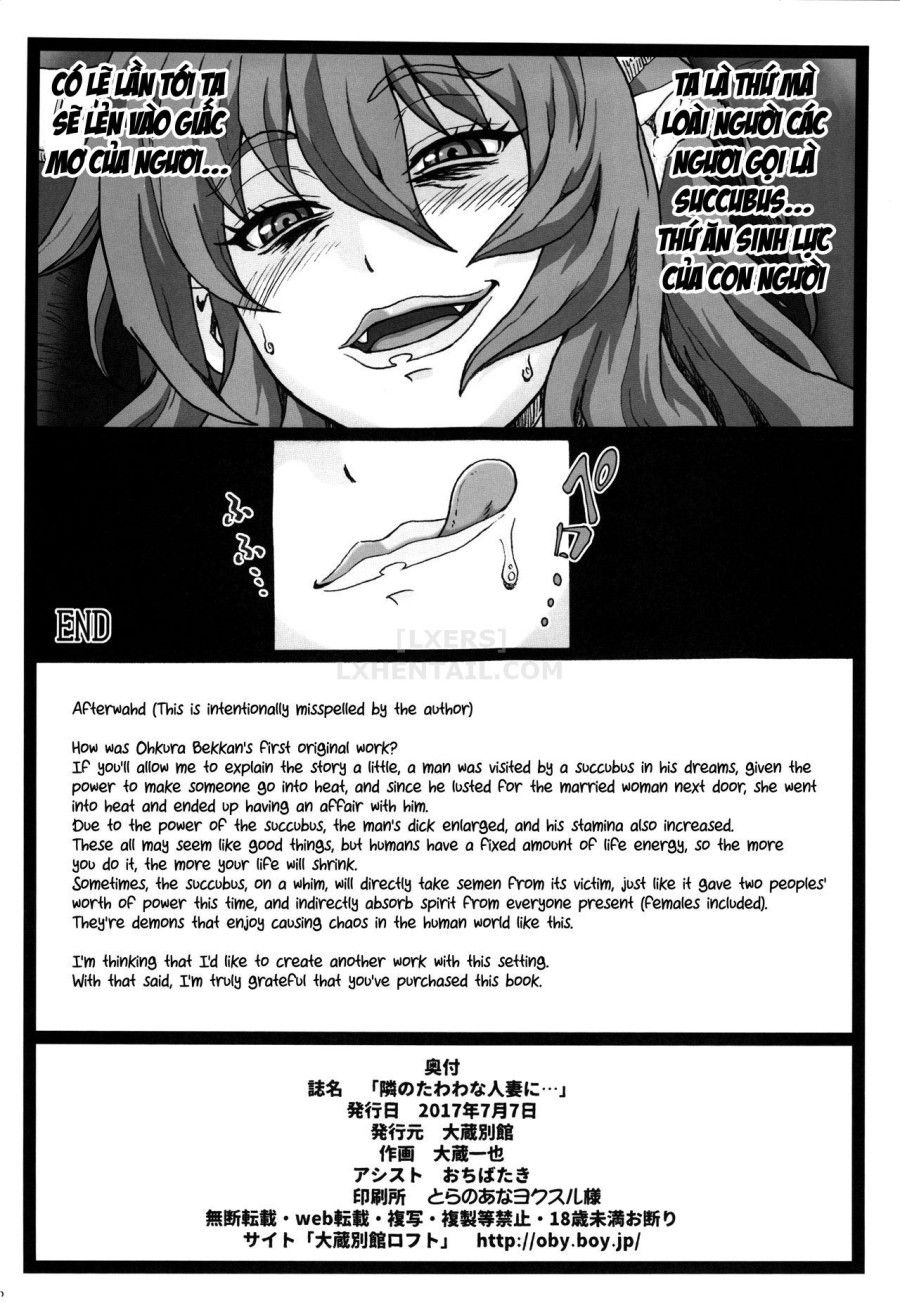What I Did To The Voluptuous Married Woman Oneshot page 45 - Giả Dược