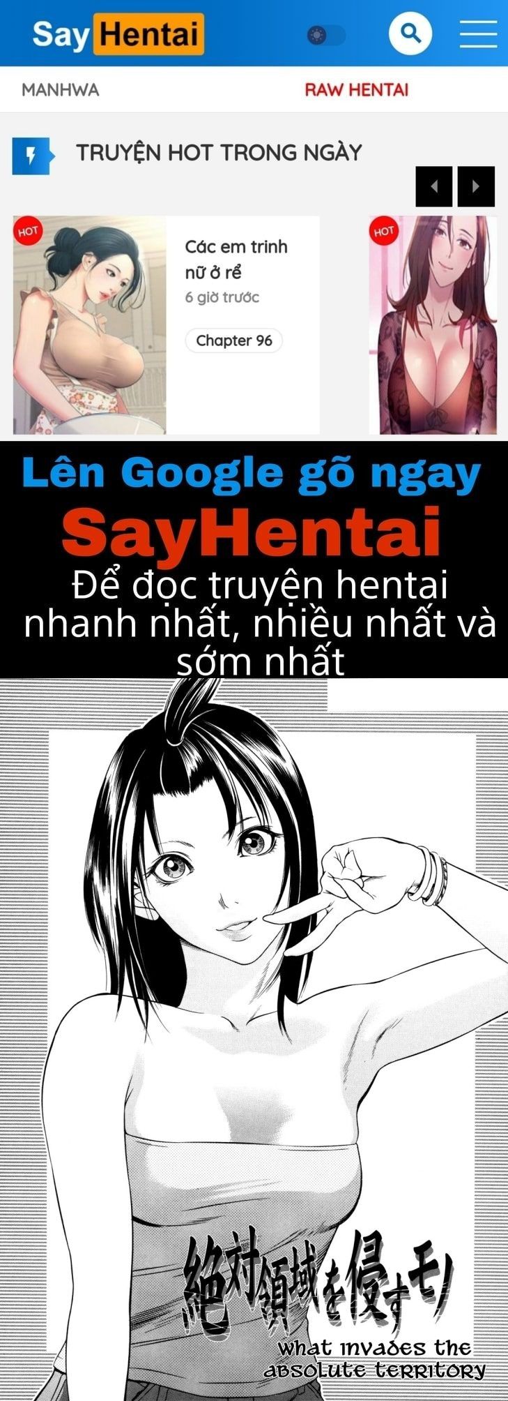 đọc truyện What Invades The Absolute Territory Oneshot ảnh 1 tại Giả Dược