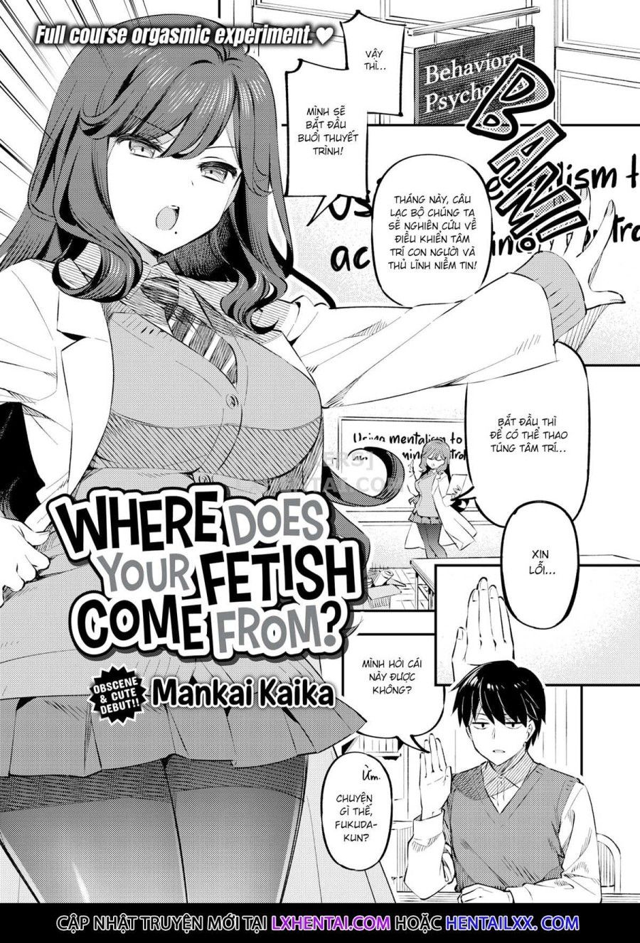 đọc truyện Where Does Your Fetish Come From? Oneshot ảnh 3 tại Thiên Thai Truyện