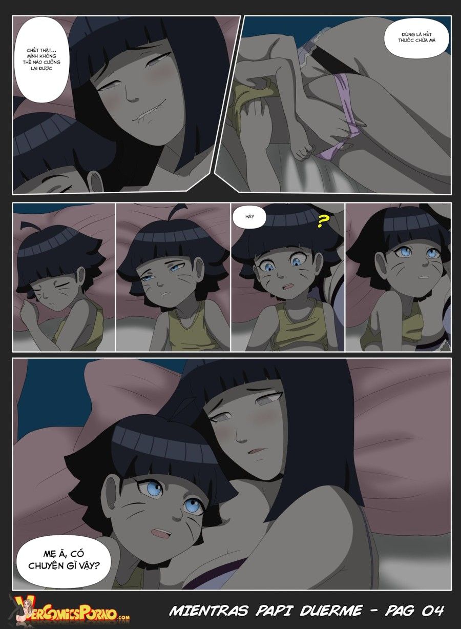 While Daddy Sleeps (naruto) Chương 1 page 4 - Giả Dược