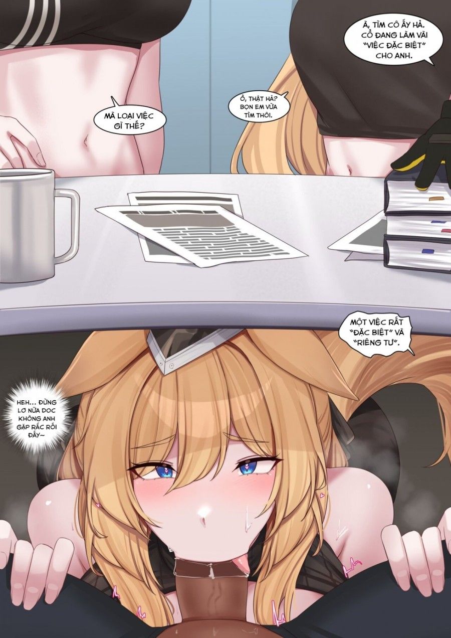 Whislash Doujin (arknights) Oneshot page 9 - Giả Dược