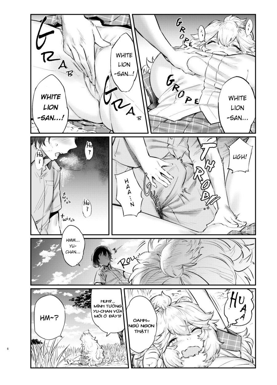 White Lion Ohirunechuu Oneshot page 6 - Giả Dược