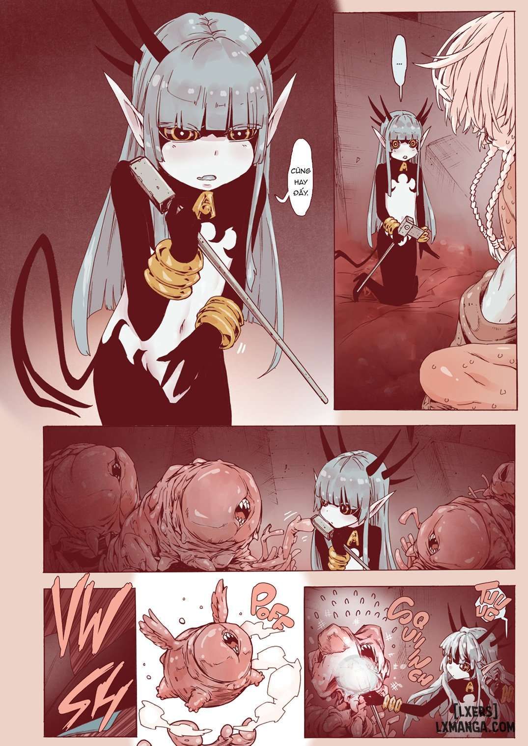 đọc truyện Witch Of Depravity: How The Young Hero And A Tiny Elf Fell Victim To A Sorceres Chương 4 ảnh 11 tại Thiên Thai Truyện