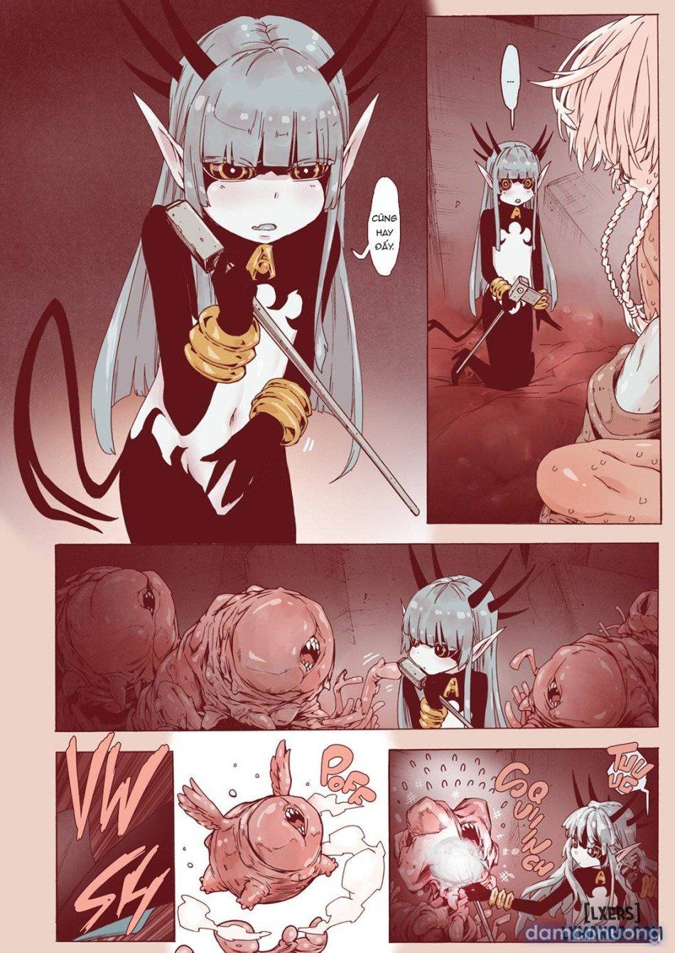 đọc truyện Witch Of Depravity: How The Young Hero And A Tiny Elf Fell Victim To A Sorceress Chương 4 ảnh 11 tại Thiên Thai Truyện